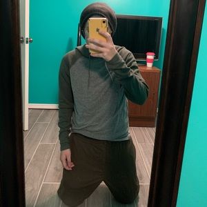 Levi’s Light Sweatshirt Gray Green Hoodie